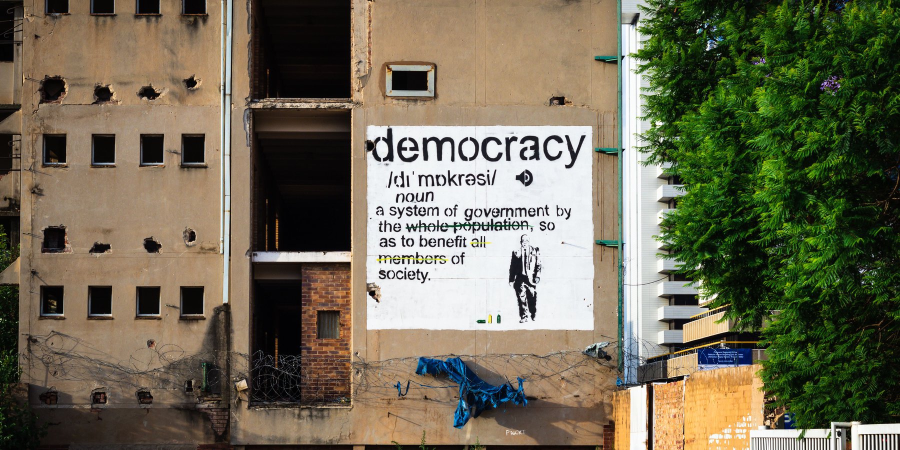 Democracy Image from pexels/clayton